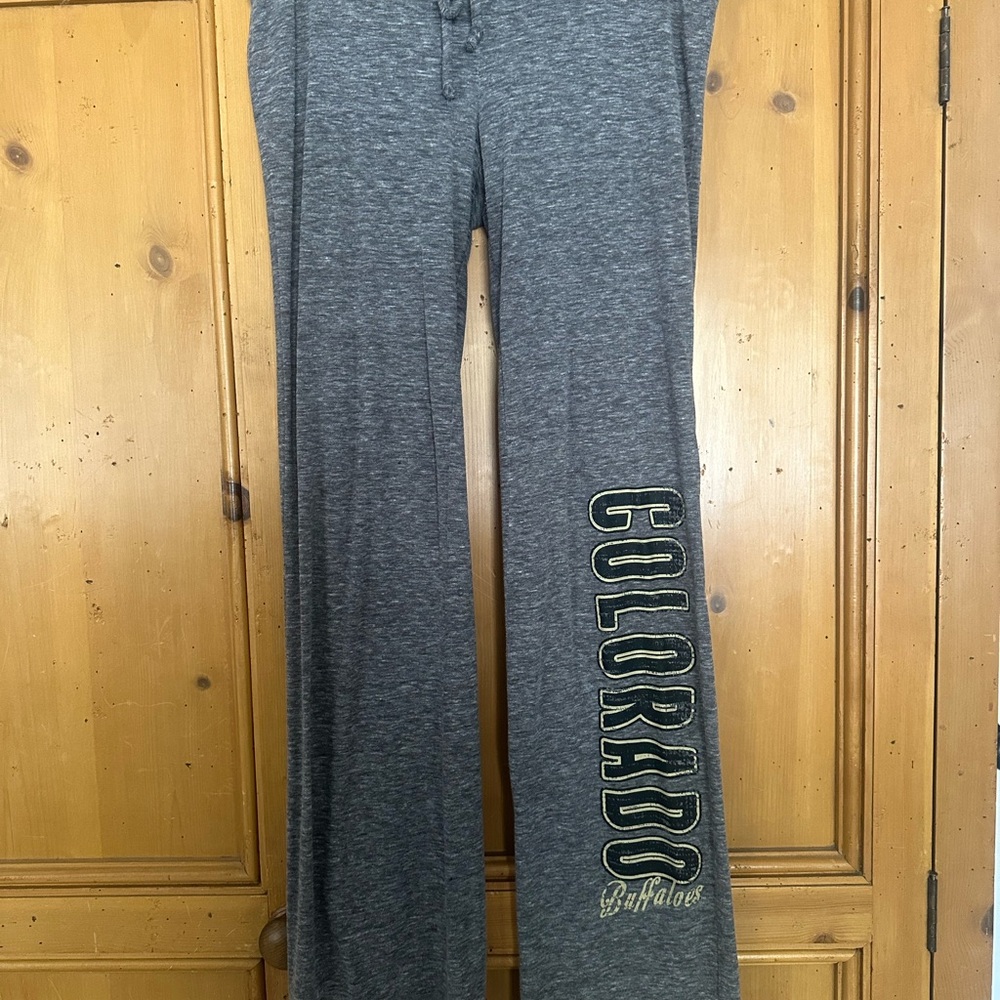 Gray Colorado Buffalos Junior lounge Pants